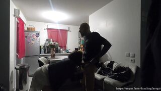 J'ai enfin baisé la pote trop bonne de ma femme et je lui en ai mit plein la gueule à cette chienne