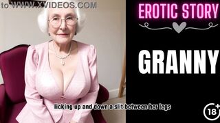 [GRANNY Story] Granny Calls Youthful Hunk Escort Part 1