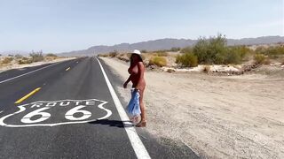 Cait Walks Route 66 Absolutely Exposed