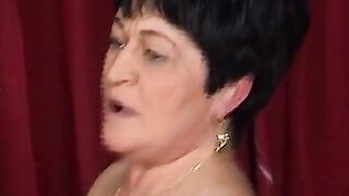 OMG! Breasty grandma screws in the bordel (Attila Schuster)