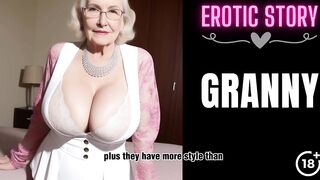 [GRANNY Story] 1St Sex with the Hawt GILF Part 1