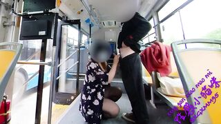[Slutty wife] Having sex on the bus.