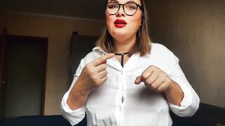 Slutty teacher shows how to stretch rectal hole for a penis. Anal sex lessons