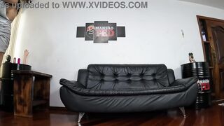 Com a chegada dessa safada ninfomaniaca a mansão ficou aquela farra - Cibele Pacheco