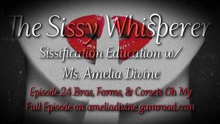 Bras, Forms, & Corsets Oh My - The Sissy Whisperer Podcast