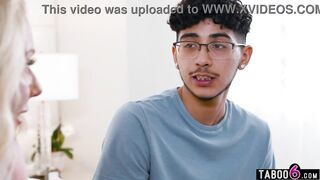 Blond mother I'd like to fuck Sadie Summer caught masturbating by a perving youthful virgin chap