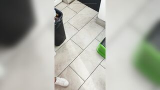 Step mommy large butt in pink panties get slapped by step son in the kitchen