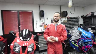 Aurora, a wicked brunette hair with large melons