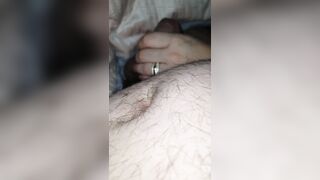 Step daughter tugjob step daddy shlong during the time that mom is next room