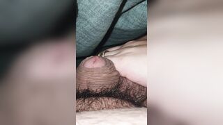Step Sister helps step brother having erection in daybed