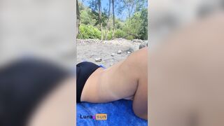 My Wife Shows Off at the Park - PAWG - Public Flashing - Large White Booty