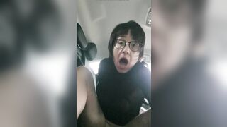 Mother I'd Like To Fuck squirt outdoor at public parking