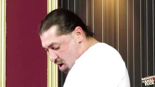 Lengthy hair blond stripteases then gets her butt ate and twat banged in taskmaster bedroom