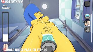 Marge Simpsons Squirting Climax In The Shower Comics Rule 34 - Aperture Abode