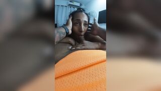 My stepmother orders me to screw her in my father's absence.