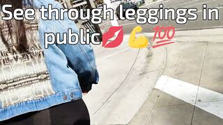 Doxy walks in public with watch throughout leggings