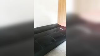 Cum in her face Deutch blond