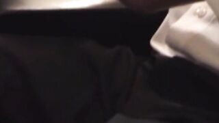 Old French woman with a large butt in her 1st POV movie scene