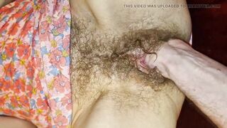 This Chab bangs her with his entire hand whilst that babe watches porn. Her snatch is moist and stretched.