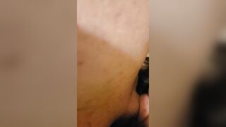Wife gets banged hard with my jock in her throat
