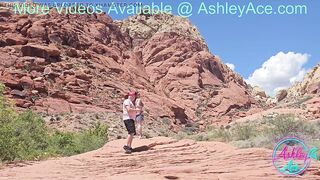 Ashley at Red Alternative Canyon - Behind the scenes photo shoot !