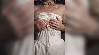 Olive Glass screws on her wedding night