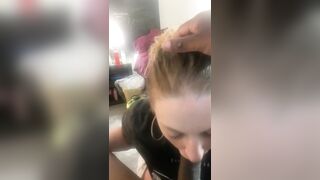 Stepmother likes ball sucking me like a king (Pawg)