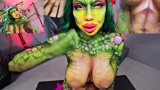 MONSTER MOM LIKES U GOONER - Greta Gremlin Erotic Horror Cosplay