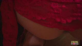 That Babe tried to entice him but this guy had a moist fantasy about one more woman