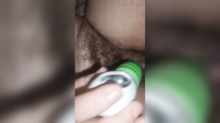 Creamy Twat Bang With My Sex Tool.