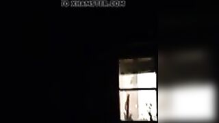 Voyeur throughout the window