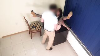 My secretary acquiesced to make a sex movie for u...with me.