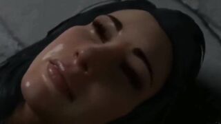 Large Booty Mother I'd Like To Fuck bangs lascivious gal and cums inside 3 times, in throat, vagina and an