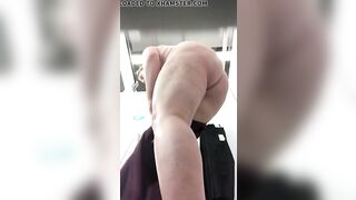 Changing Room - Thick Old Woman Spied On