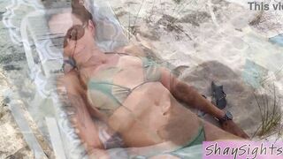 Vacation Beach Oral-job and Hotel Sex with Lustful Cougar Shay Sights