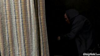 Breasty Cougar Sara Jay Makes A BBC Cum - Gloryhole