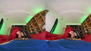 Blake Blossom as X-dudes '97 Demonic Supervillain Goblin Queen Challenges U t...