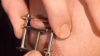 A brunette hair German mother I'd like to fuck sucks 2 rods after SADOMASOCHISM 3some