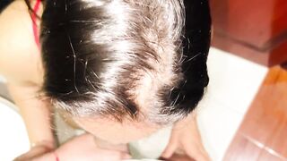 I spy on my stepmother when daddy is away from home. We screw in the washroom. latin vanessa