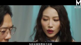 ModelMedia Asia - A pervert wife invites her spouse to a wife-swapping party so that this babe can cheat