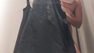 Hawt brunette hair in dressing room, curly twat, large booty, large breasts. Amateur wife curly twat large melons large teats large butt