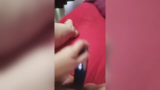 Sex toy play, soaking soaked cunt