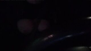 Hawt Car Ride with Artemisia Love Flashing her large boobs for the camera
