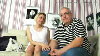 Simone's home visits & wife snatch rental #8- spoken in German