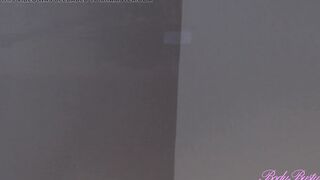 Sexy striptease and curvy lign of my overweight large melons wife