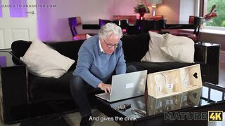 MATURE4K. Her hot business turned into a sexy sex with the neighbor, whilst spouse was expecting next door