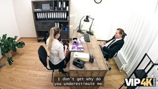 VIP4K. This babe made me cum truly fast with her constricted cunt and large boobs