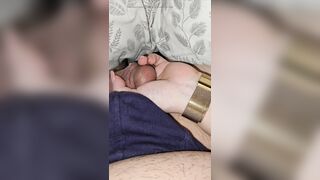 Step mommy grabs and pulled out step son balls from his underclothing squeezing 'em