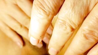 The lips and clitoris show