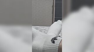 Step mama in mini suit doesn't wear pants near step son shlong